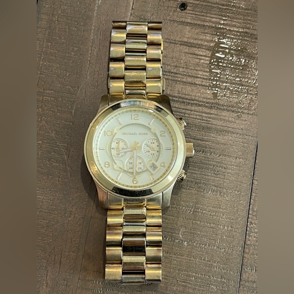 Extra large oversized women’s or men’s Michael kors watch.